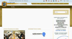Desktop Screenshot of bekesmegye.hu